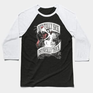 Possum Attitude Prowess Baseball T-Shirt